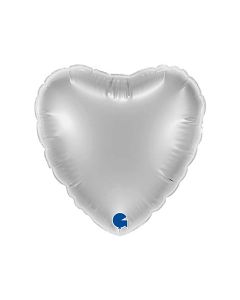 Heart 04inc Silver (10Pz in 1 Bag)
