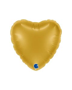 Heart 04inc Gold 5 (10Pz in 1 Bag)