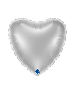 Heart 09inc Silver (10Pz in 1 Bag)