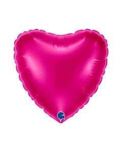 Heart 09inc Magenta (10Pz in 1 Bag)