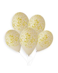 13" Latte/Gold Marble G120 50pcs