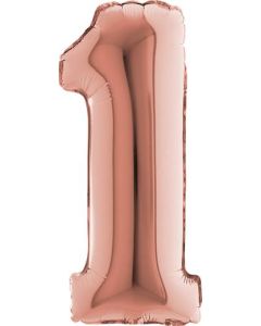 14" Number Rose Gold 1