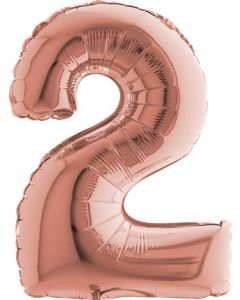 14" Number Rose Gold 2