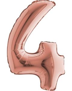 14" Number Rose Gold 4