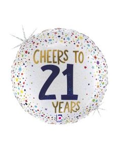18" Cheers to 21 
