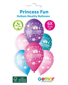 13" #202 Princess Fun GS120 6pcs