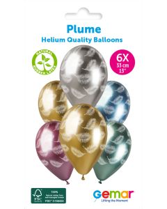 13" Plume #1032 GBS120 6pcs