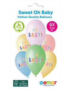 13" Sweet Oh Baby #1013 GS120 6pcs