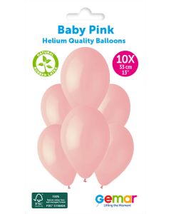 13" Baby Pink #073 G120 10pcs
