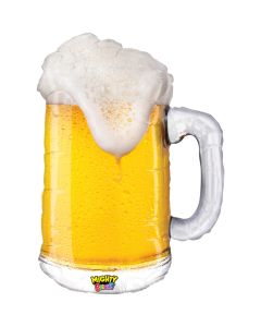 Mighty Beer Foil Balloon Packaged