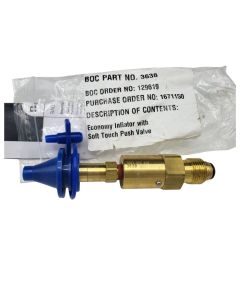 Economy Inflator Soft-Touch Push Valve