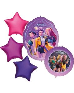 K-Pop Demon Hunters Balloon Bouquet Kit
