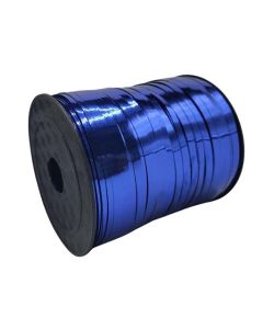 5mm x 250m Blue Foil Curling Ribbon