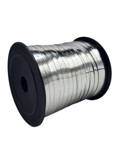 5mm x 250 Metre Foil Curling Ribbon Silver