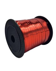 5mm x 250 Metre Foil Curling Ribbon Red