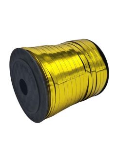 5mm x 250 Metre Foil Curling Ribbon Gold