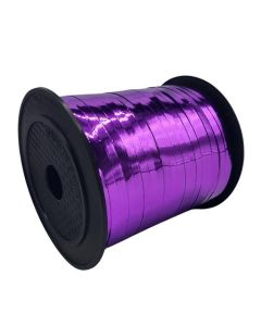 5mm x 250 Metre Foil Curling Ribbon Purple