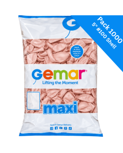 5" Pk1000 Maxi Bag Shell - 1000599