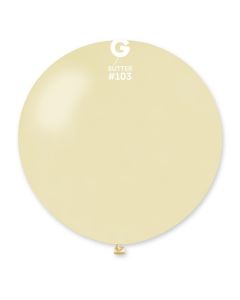 Pk1 31" Latex Balloon Butter #103 - 348866