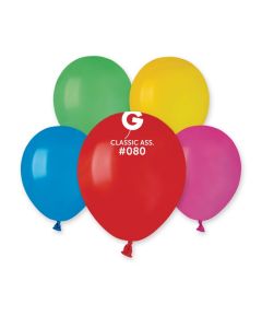 5" Classic Assort #080 A50 50pcs