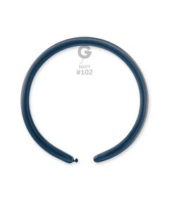 1" Navy #102 D2 100pcs