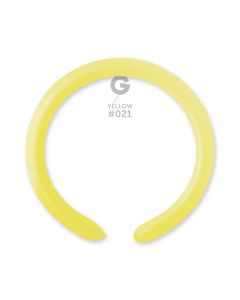 2" Neon Yellow #021 D4 100pcs
