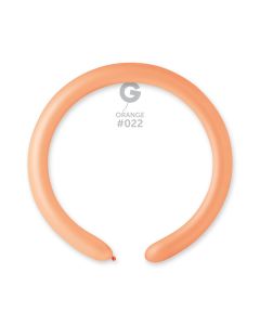 2" Neon Orange #022 D4 100pcs