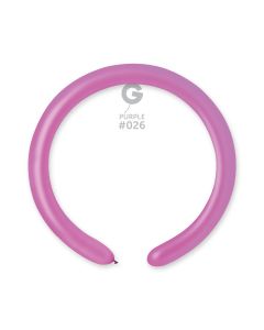 2" Neon Purple #026 D4 100pcs