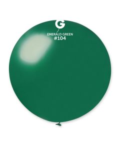 Pk1 31" Latex Balloon Emerald Green #104 - 348873