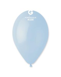 Pk250 13" Latex Balloons Powder Blue #108 - G120.108.250