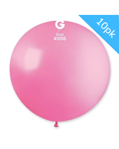 31" Giant Balloons 10pcs Rose #006 - G30.006.10