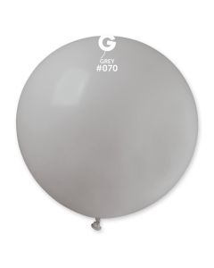Pk10 Giant Balloons Grey #070 - G30.070.10