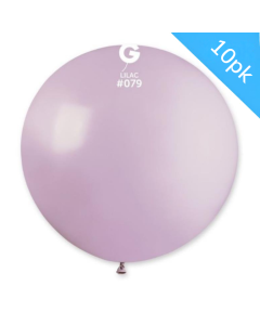 31" Giant Balloons 10pcs Lilac #079 - G30.079.10