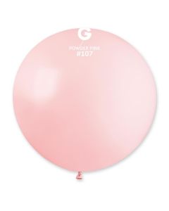 Pk1 30" Latex Balloon Powder Pink #107 - G30.107.1