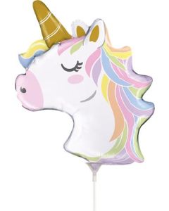 14" Unicorn Head Pk10