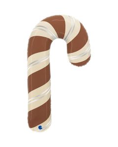 Satin Chocolate Candy Cane Single Pack