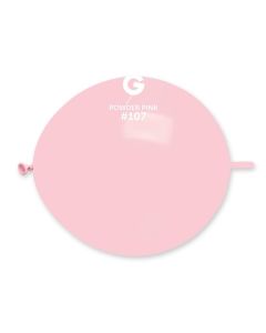 Pk50 13" Latex Balloons Powder Pink #107 - GL13.107.50
