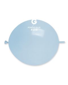 Pk50 13" Latex Balloons Powder Blue #108 - GL13.108.50