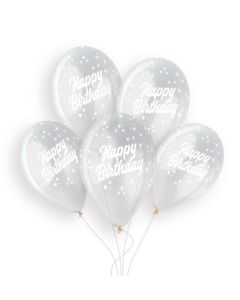 13" (25ct) Happy Birthday #000 Crystal - 948028