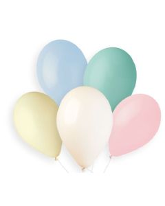 Pk50 13" Latex Balloons Assorted #110 - G120.110.50