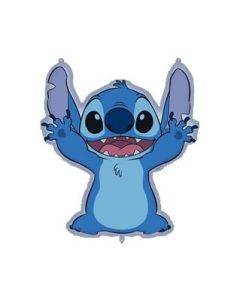 1 Foil Balloon 67X78Cm Stitch Character Shape Disney