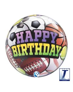 22" Bubble Birthday Sports Balls - TK00015