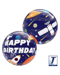 22" Bubble Birthday Outer Space - TK00019