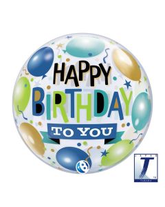 22" Bubble Happy Birthday To You - TK00026