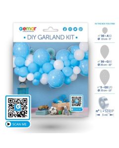 Diy Garland - Kit Baby Blue