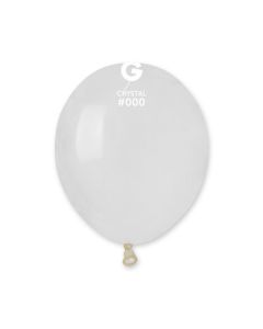 5" Crystal Clear #000 A50 50pcs