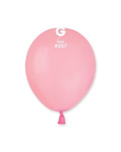 5" Pink #057 A50 50pcs