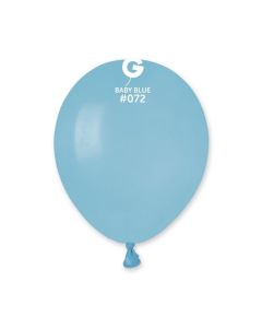 5" Baby Blue #072 A50 50pcs