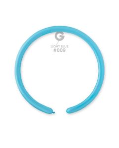 1" Light Blue #009 D2 100pcs