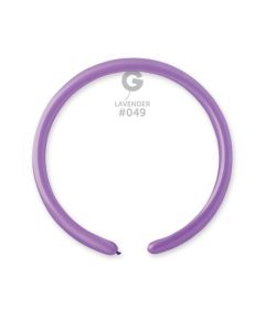 1" Lavender #049 D2 100pcs